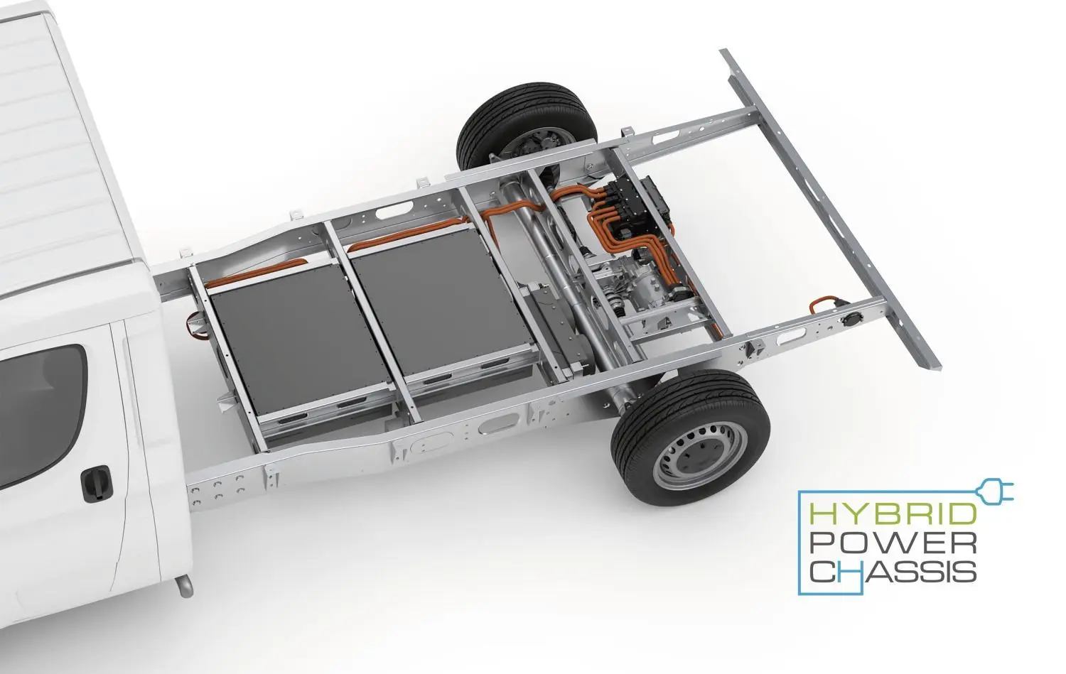 Die Studie Hybrid Power Chassis.