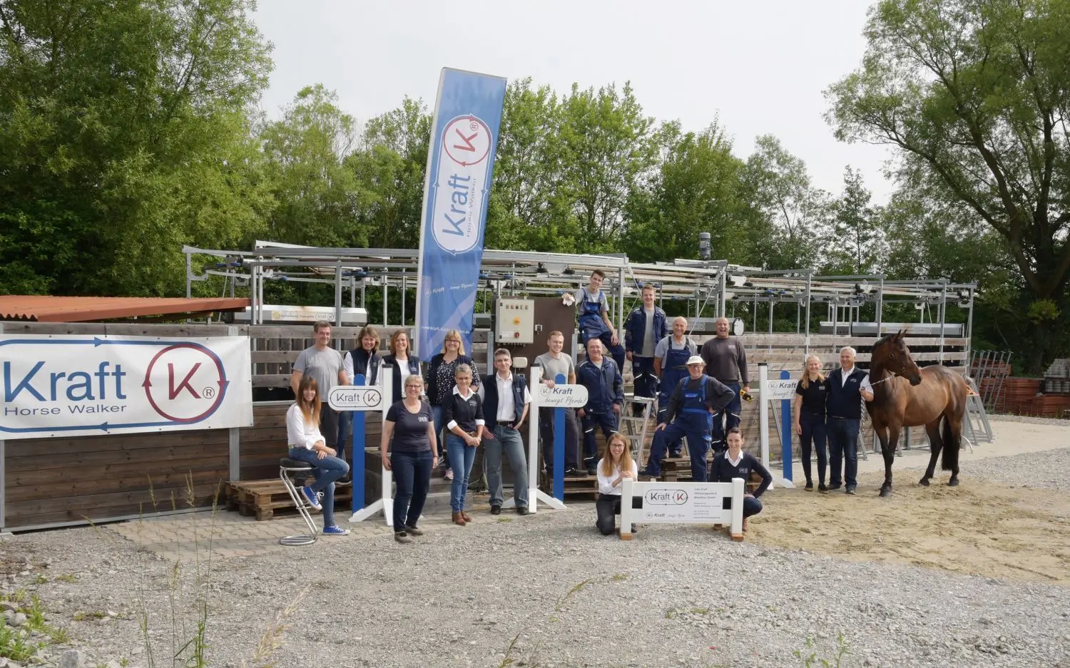 Etwa 20 Mitarbeiter beschäftigt das Unternehmen am Standort in Frankenhardt. Gemeinsam mit ihnen will die Familie Kraft – sofern es die Pandemie-Lage zulässt – im Herbst das Jubiläum feiern.