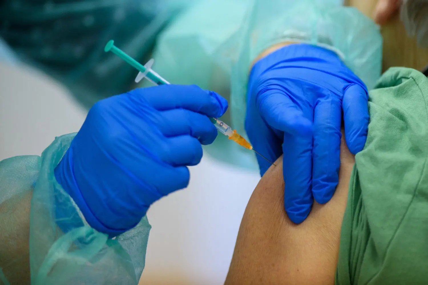 Impfung gegen das Coronavirus.