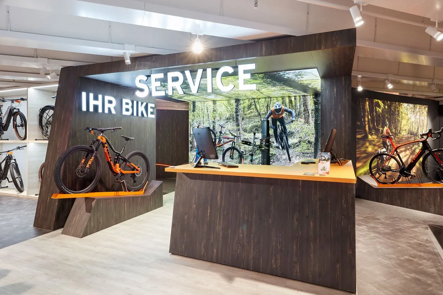 Service und eine umfassende Fachberatung sind für Möhrle-Bikes selbstverständlich.