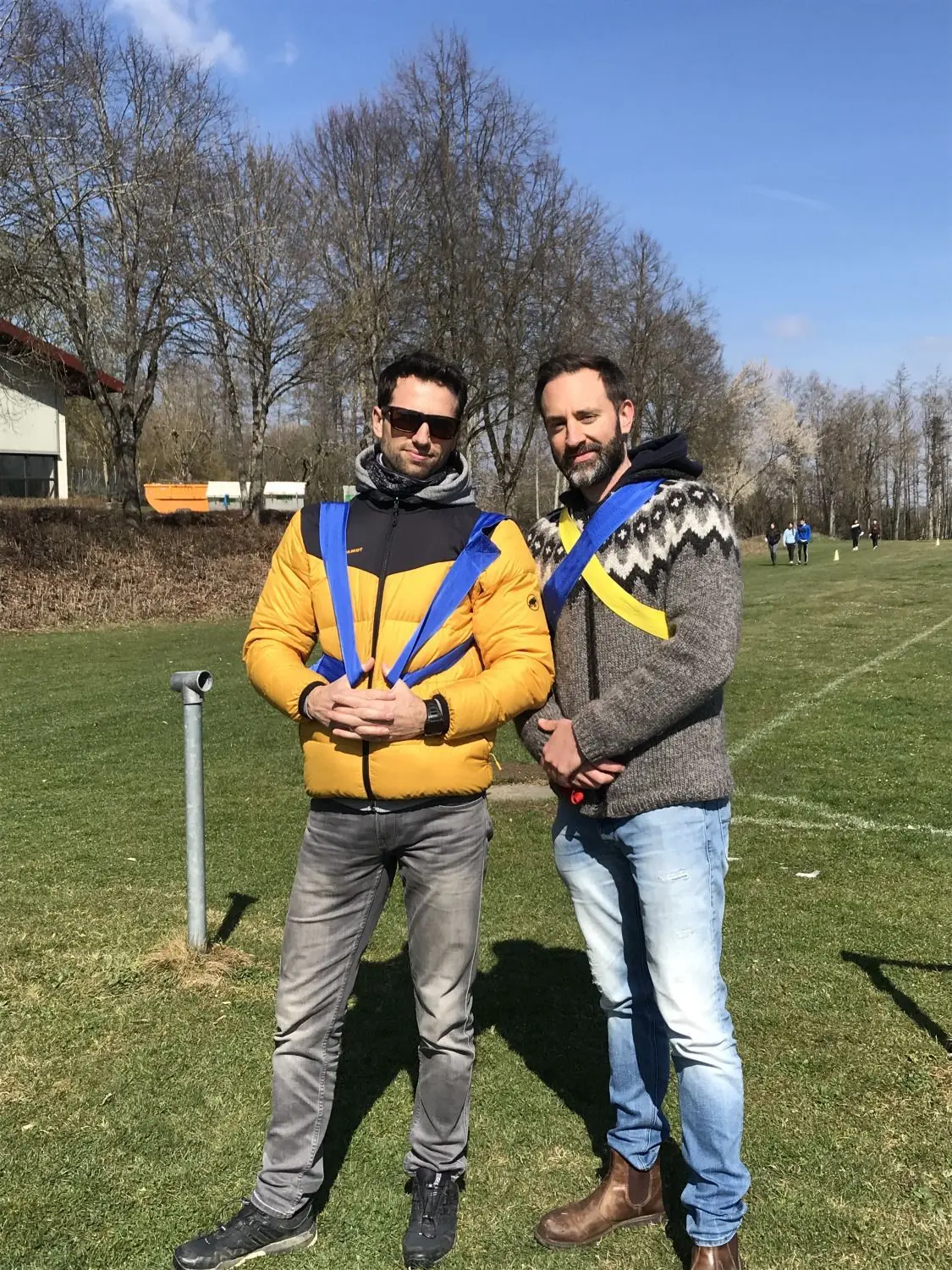 Sportlehrer hatten die Auf- und Übersicht zu behalten.