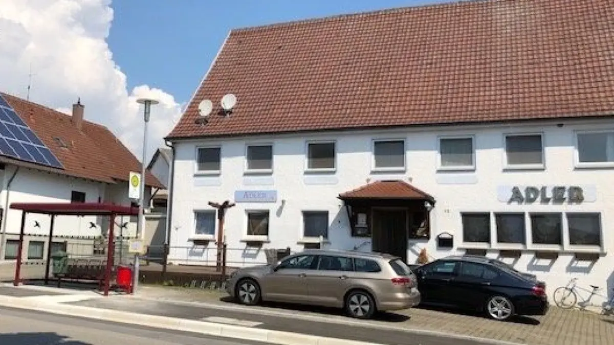 Der ehemalige Gasthof „Adler“ in Griesingen beherbergt derzeit Geflüchtete.