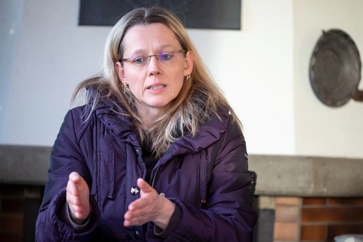 Nadja Müller von der Bürgerinitiative „Kein Gewerbepark Lautertal“.