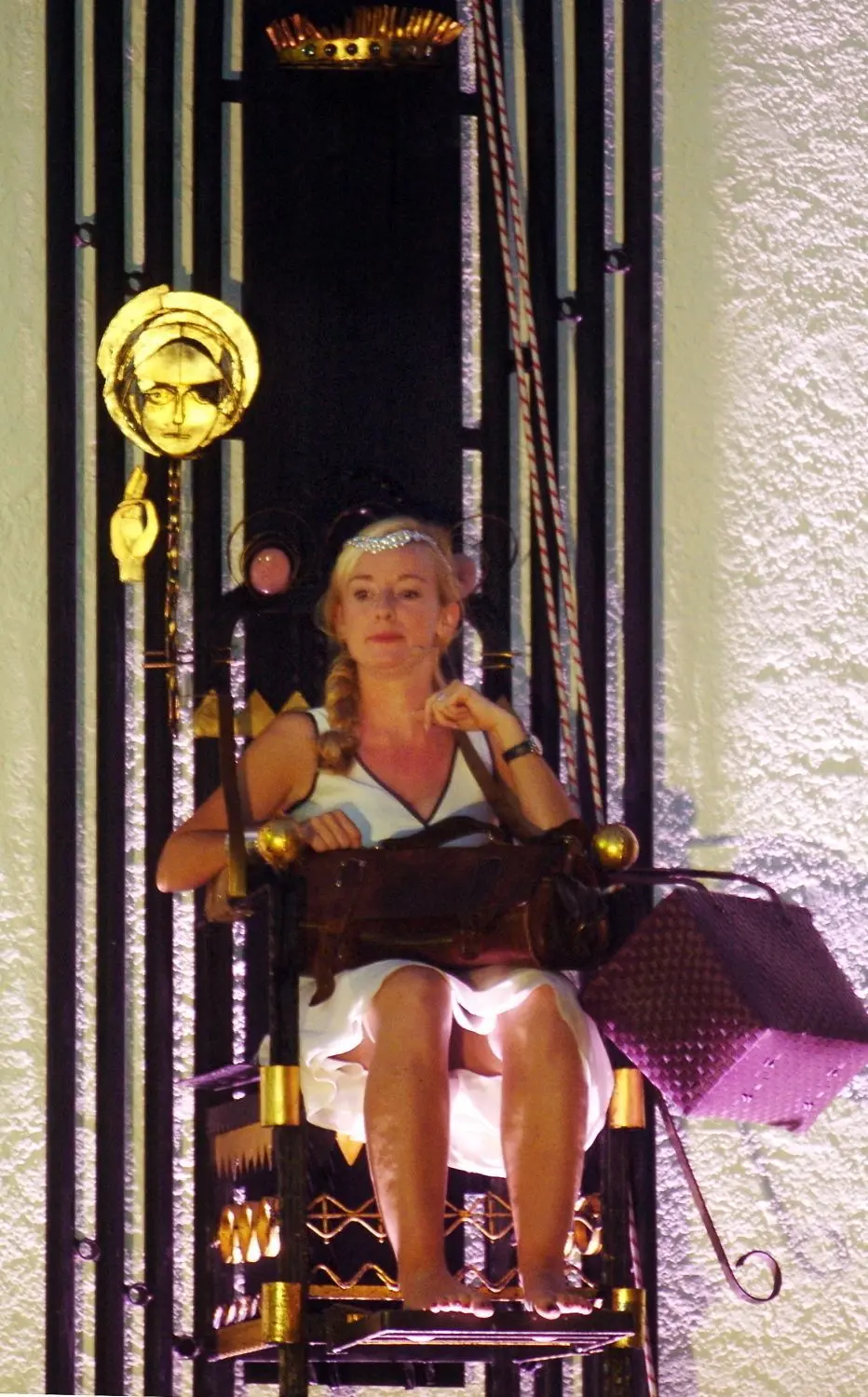 Ira Dentler hielt mehrere Jahre ihre Rede von ganz oben (Foto aus dem Jahr 2008).