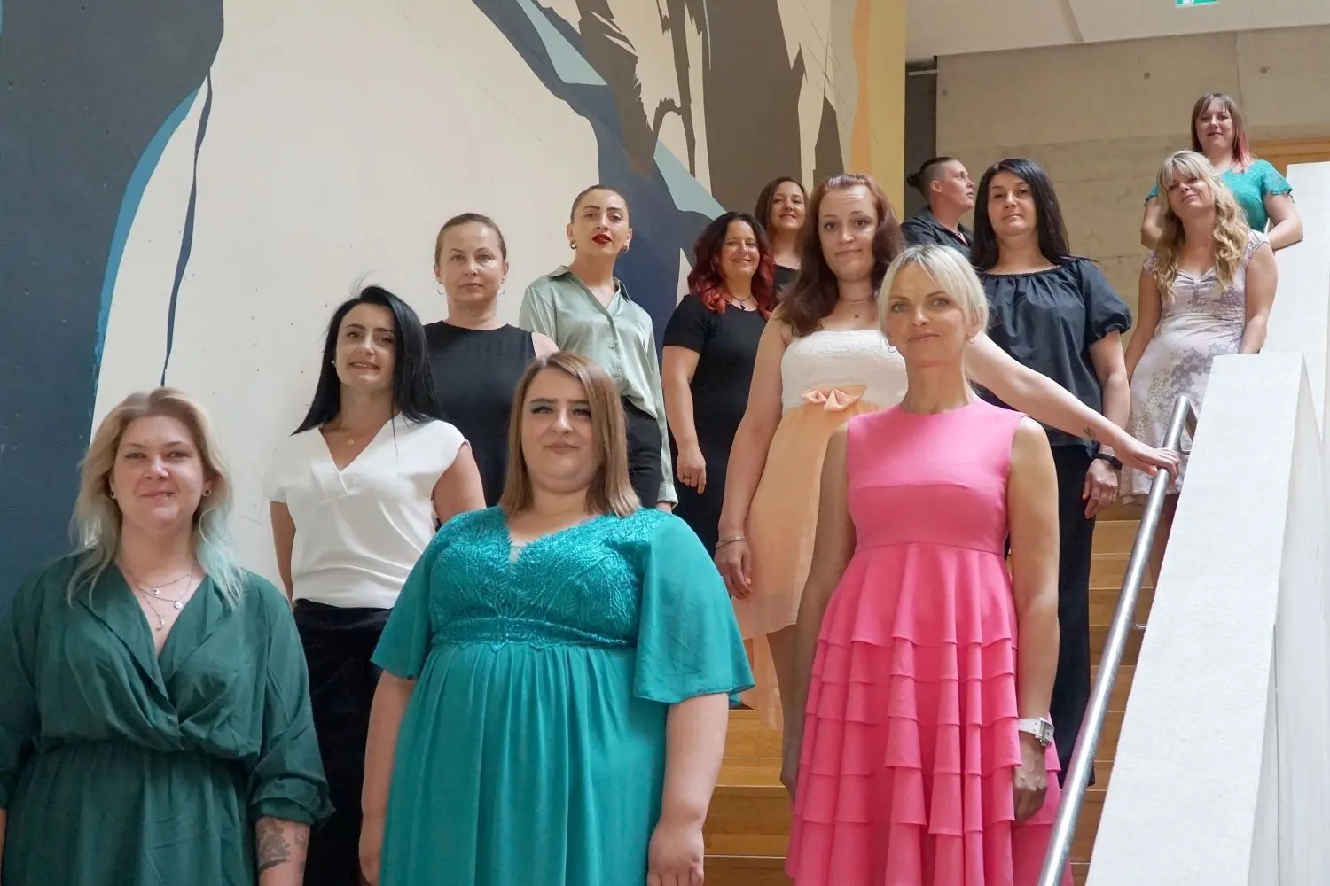 PG3: Stephanie Braun, Jennifer Dress, Paulina Dworniczak-Blad, Sopiko Dzaria, Manuela Frank, Tanja Gabler, Jessica Gaßdorf, Tatjana Herzel, Ani Kazarashvili, Alisa Klaric, Natalia Müller, Asen Pehlivanov, Stephanie Saile.