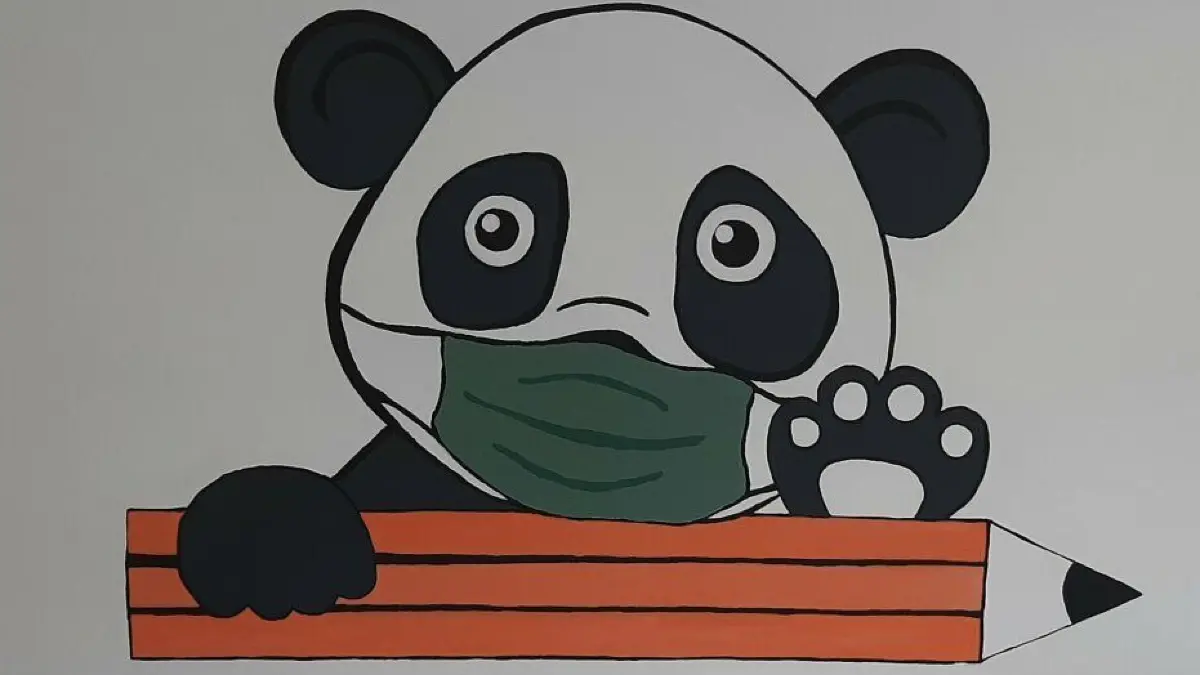 Das Logo des Projekts Panda: Das Tier mit einer Maske, wie sie durch Corona alltäglich geworden ist. ⇥
Stadt Ulm: Projekt PandA - Pandemiefolgen abfedern