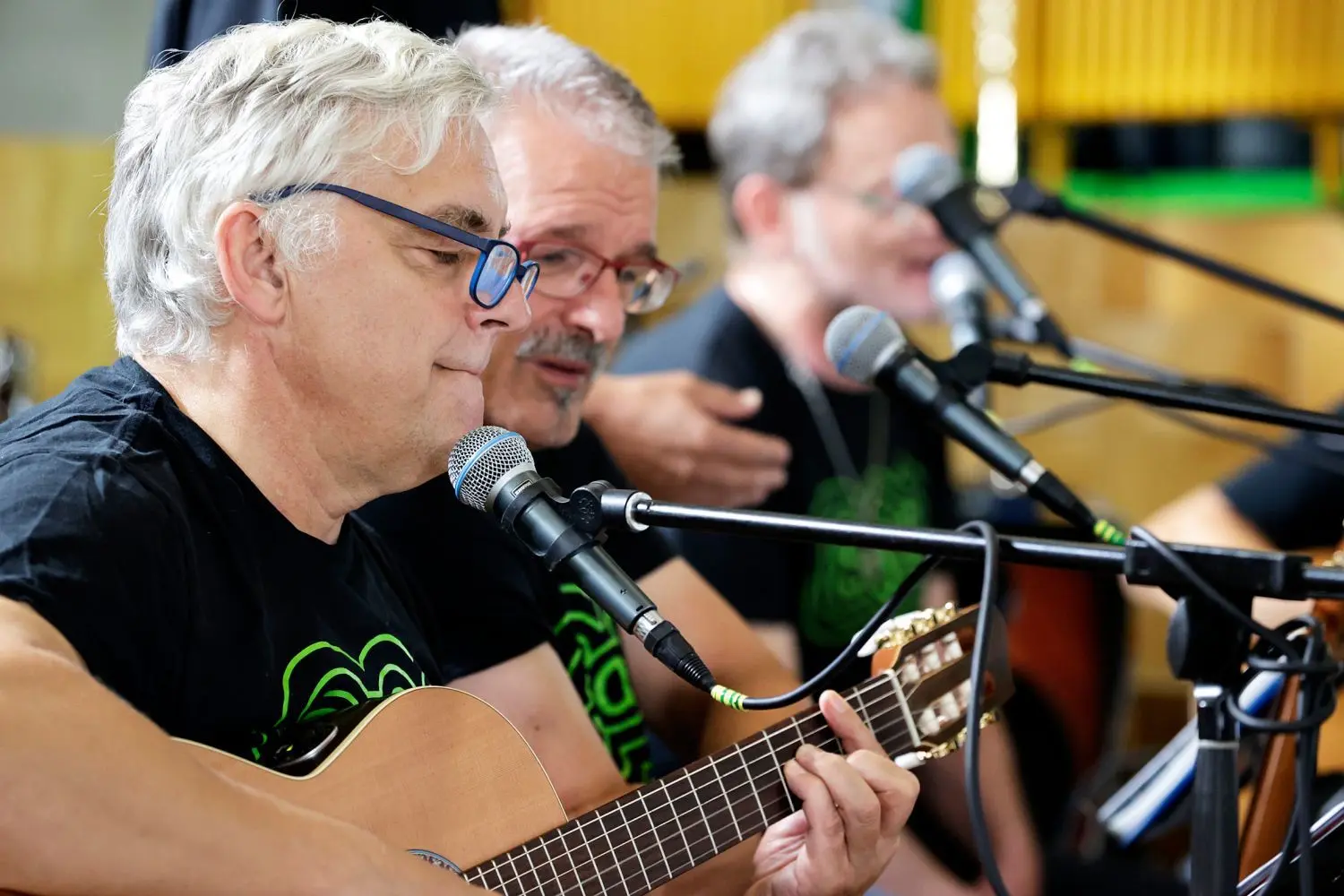 Für musikalische Stimmung sorgte die Band Soja B.