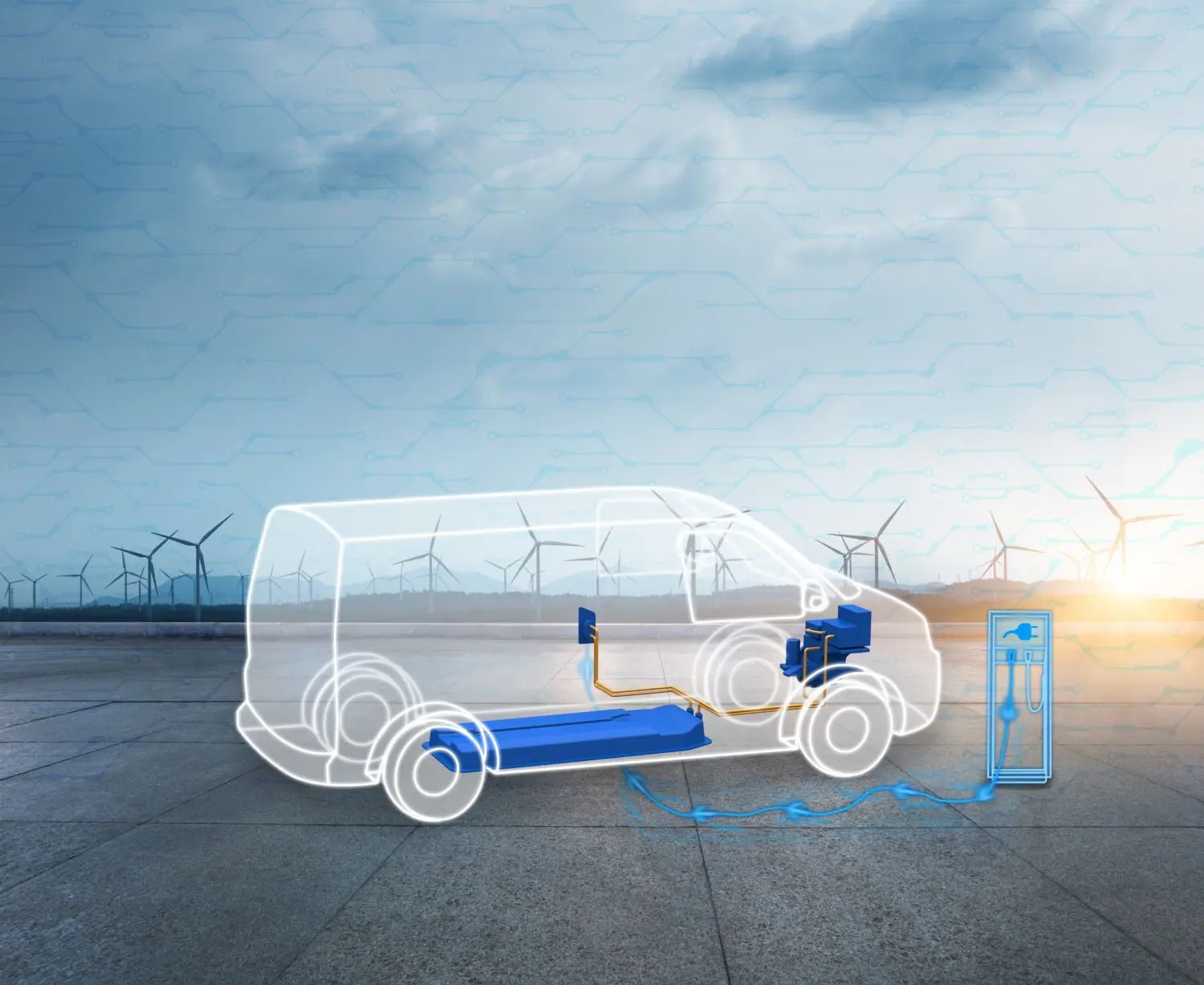 Mit Elektromobilität reisen.