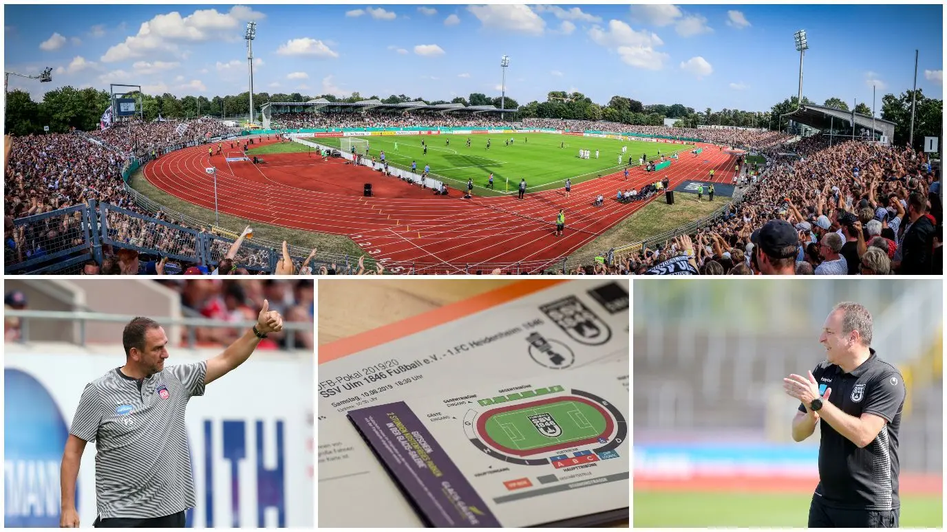 Am 10. August trifft der SSV Ulm 1846 Fußball auf den 1. FC Heidenheim.