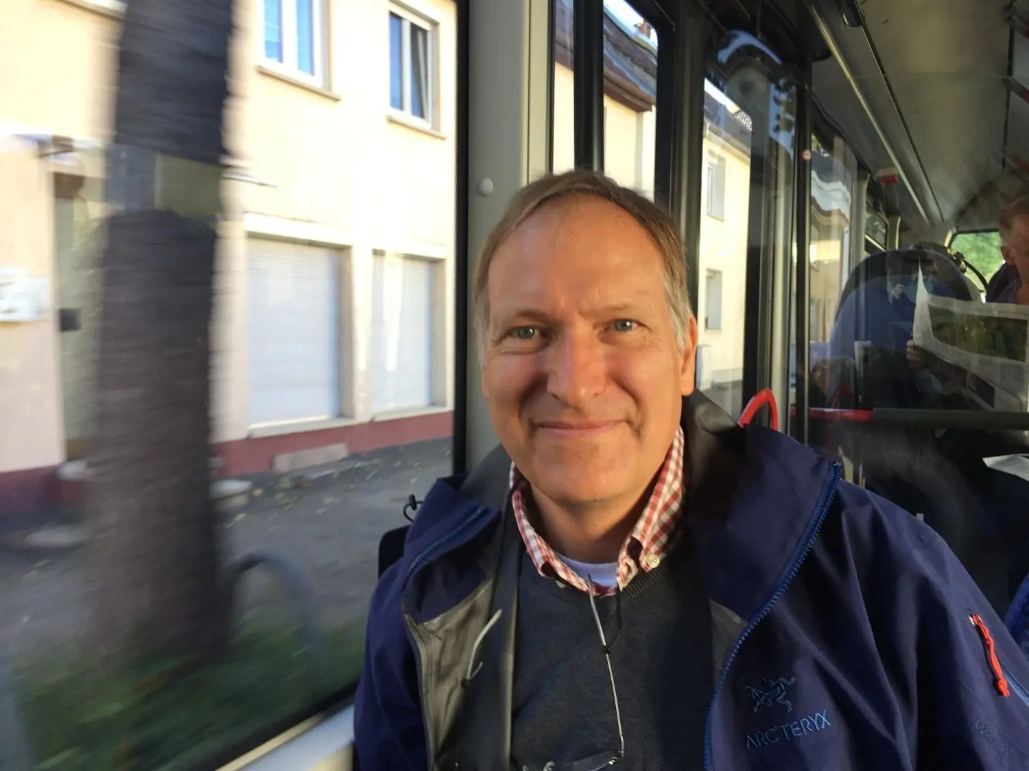 Torsten Rimkus war zufrieden mit dem Schienenersatzverkehr.