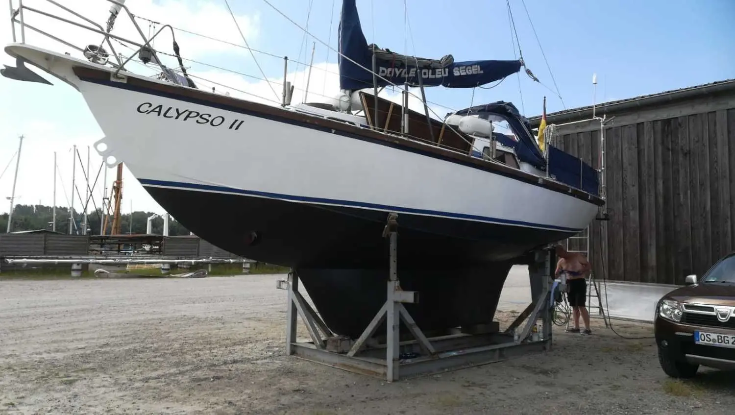 Boot draußen