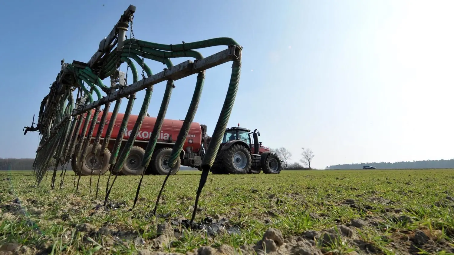 Verantwortlich für den Nitratgehalt ist vor allem intensive Landwirtschaft, bei der viel gedüngt wird.⇥