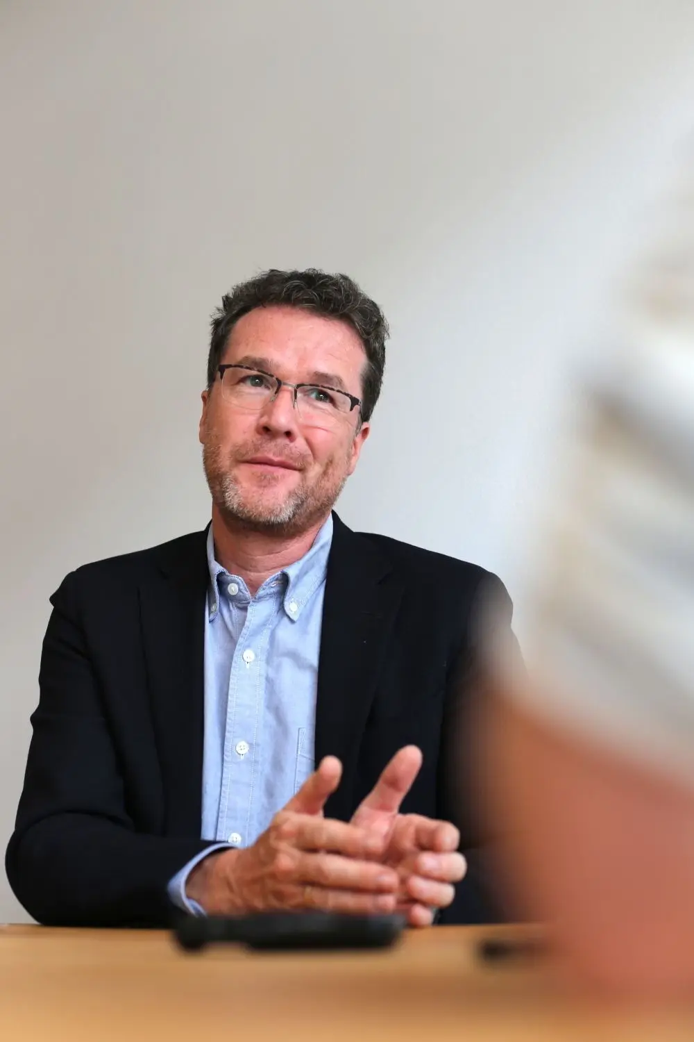 Engagierter Diskutant: Harald Ebner kämpft für eine Agrarwende.⇥