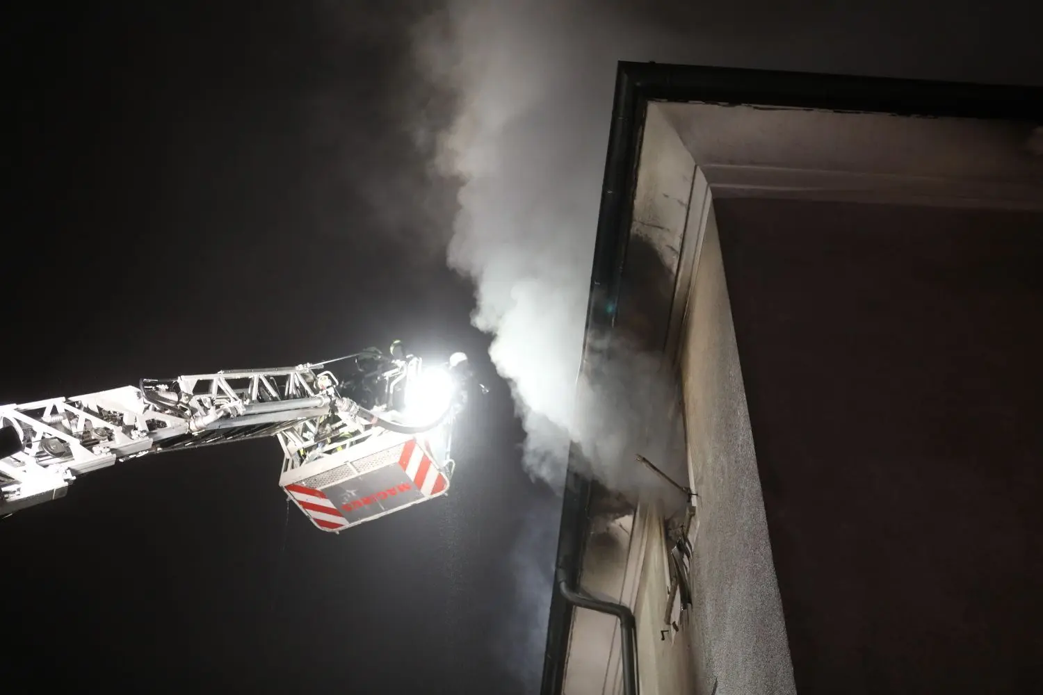 Das Feuer war im zweiten Obergeschoss ausgebrochen.