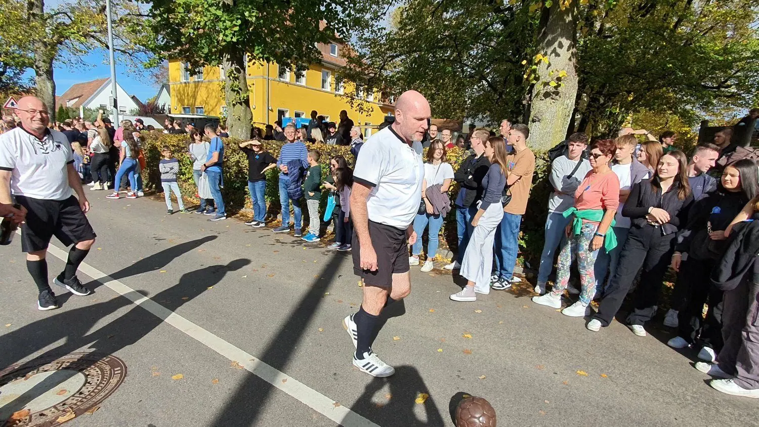 Immer am Ball - FDP-Landtagsabgeordneter Stephen Brauer