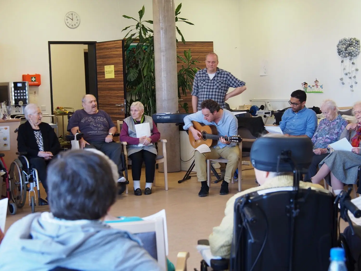 In Hülben hat das Projekt großen Anklang gefunden. Besonders engagiert haben sich etwa die Bewohner des Seniorenzentrums. ⇥