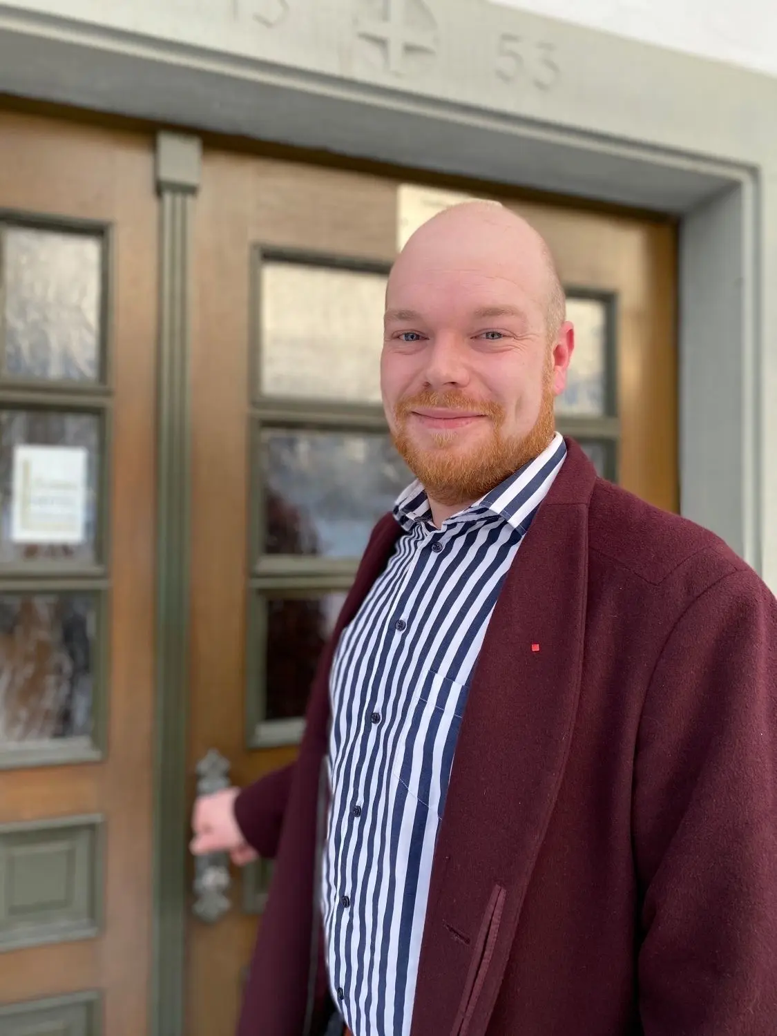 Mit seiner Bewerbung beim Gemeinderat hat Lukas Graf die Tür zum Bürgermeisteramt ein Stück weit geöffnet. Er ist der einzige Gegenkandidat von Amtsinhaber Maik Lehn.