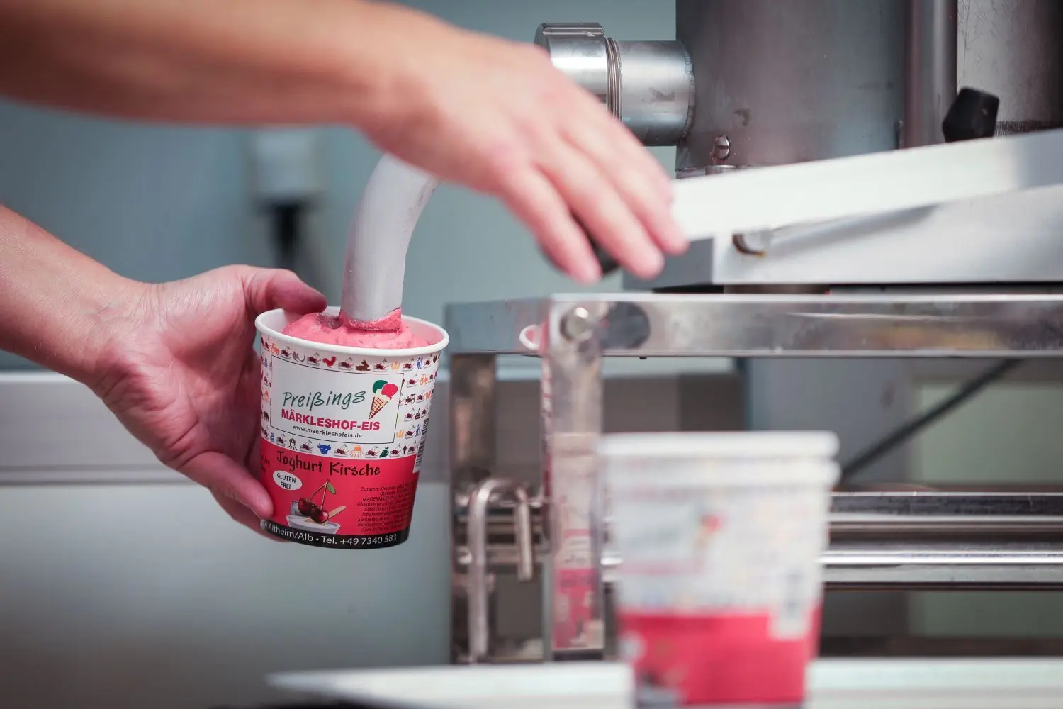 Der Märkleshof beliefert viele Supermärkte, Hofläden und die Gastronomie.