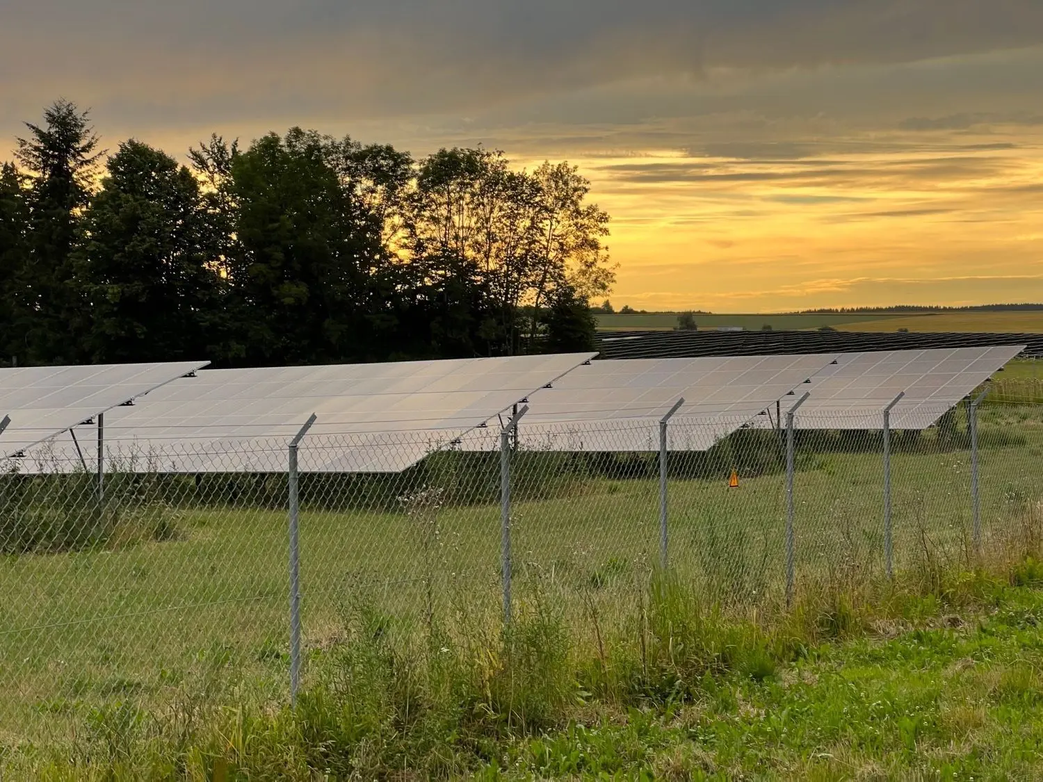 Bald mehr davon? Eine Photovoltaik-Freiflächenanlagen Solarpark bei Schelklingen-Justingen.