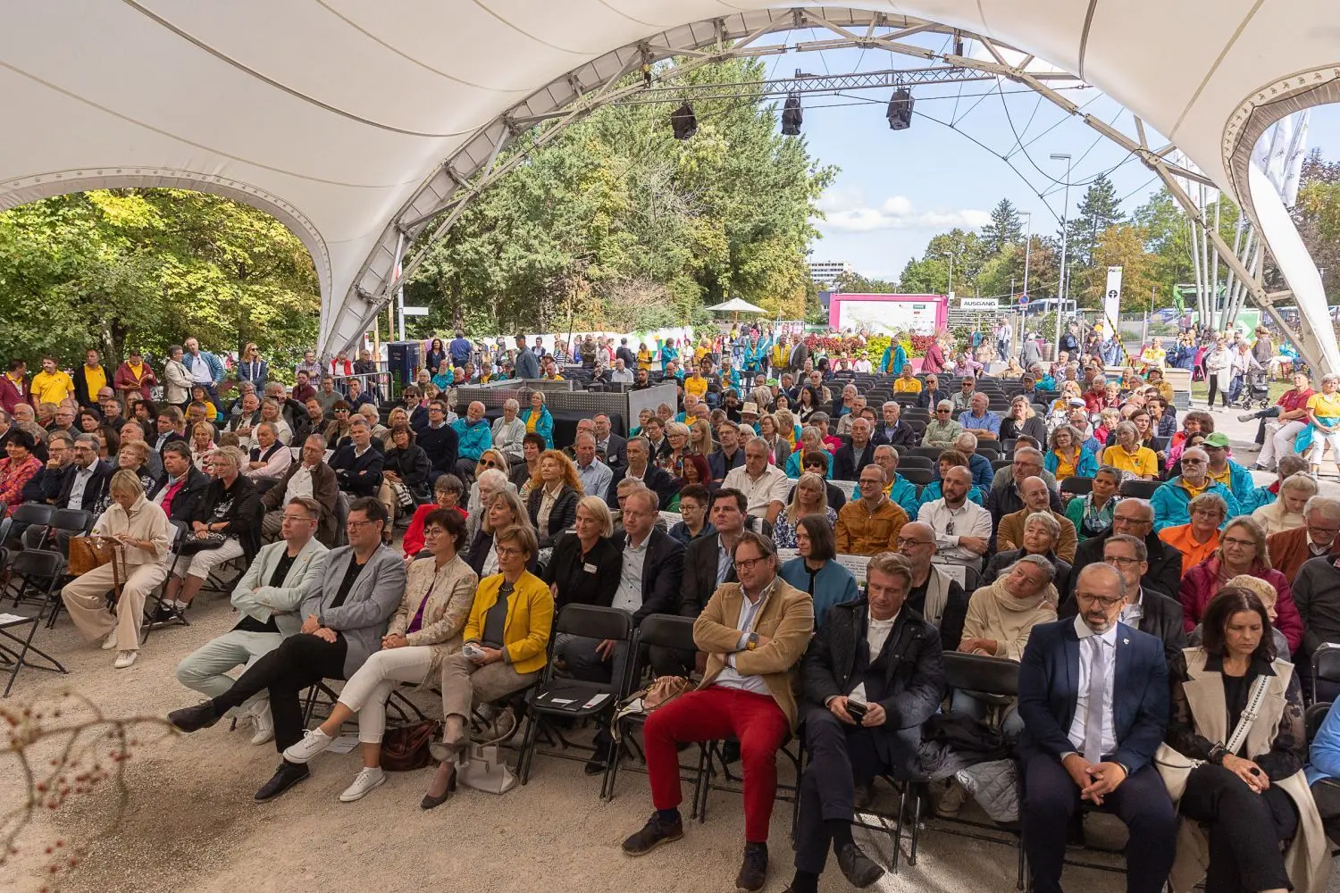Mit einem Festakt geht die Gartenschau zu Ende.
