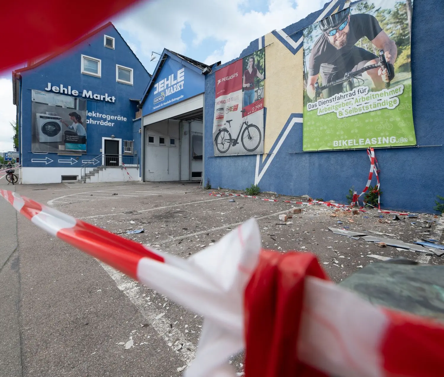 Betreten verboten: Jehle ist eine Ruine.