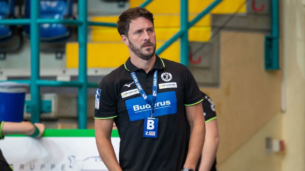 Ben Matschke wird ab Sommer 2024 neuer Trainer bei Frisch Auf Göppingen.⇥
Benjamin Matschke (HSG Wetzlar, Trainer)
GER, GWD Minden vs. HSG Wetzlar, Handball, 1. Bundesliga, 12. Spieltag, Spielzeit 2022/2023, 13.11.2022
Foto: Eibner-Pressefoto / Jan Strohdiek