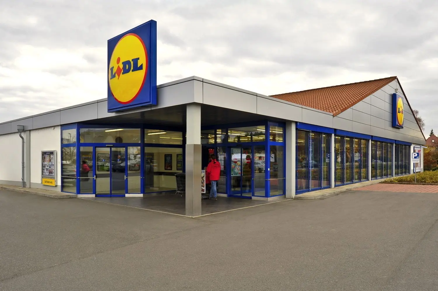 Aktuelle Lidl-Filiale.⇥