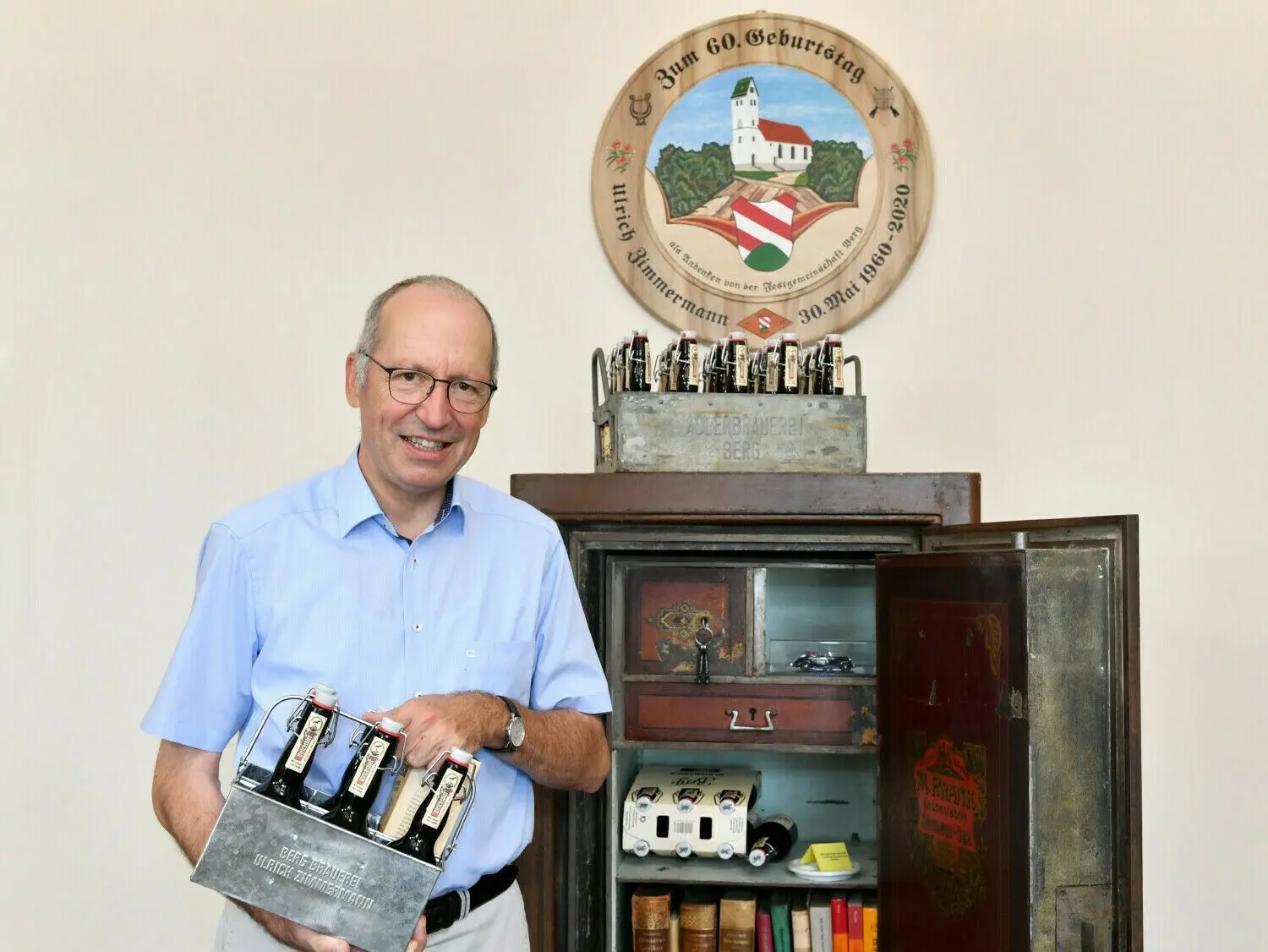 Alkoholfreies Bier ist im Kommen, sagt auch Ulrich Zimmermann, Chef der Berg Brauerei.