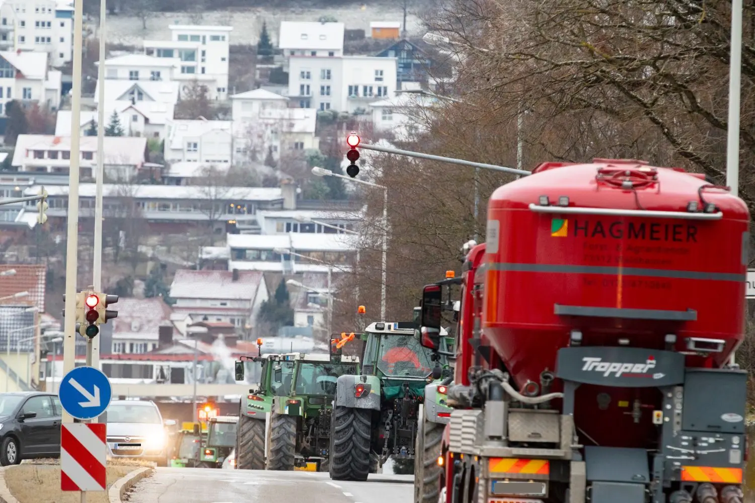 Die Demonstrationen fanden in Geislingen am Montagmorgen zwischen 9 und 12 Uhr statt.