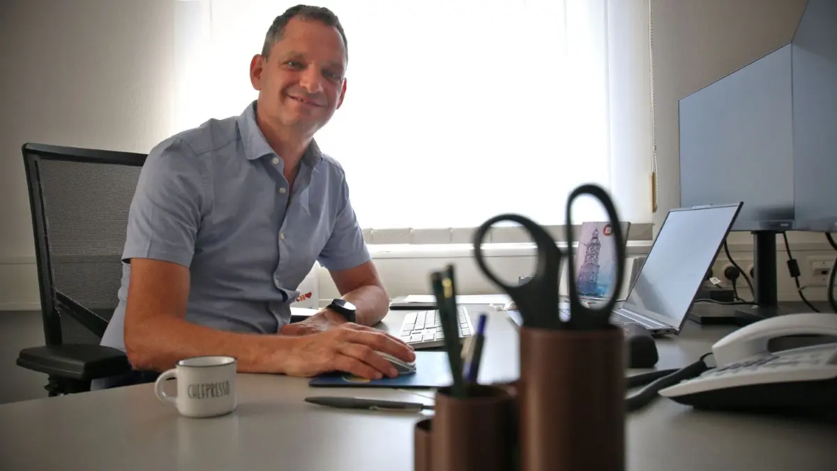 Thomas Seitz ist seit Anfang September der neue Leiter der Verbandsmusikschule Langenau.⇥