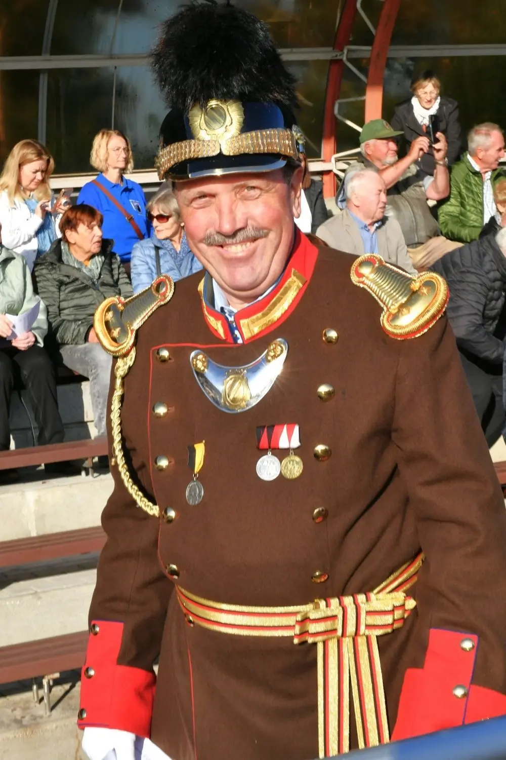 Der Ehinger Kommandant Josef Stocker war sichtlich entspannt. Zurecht, alles klappte wie am Schnürchen.