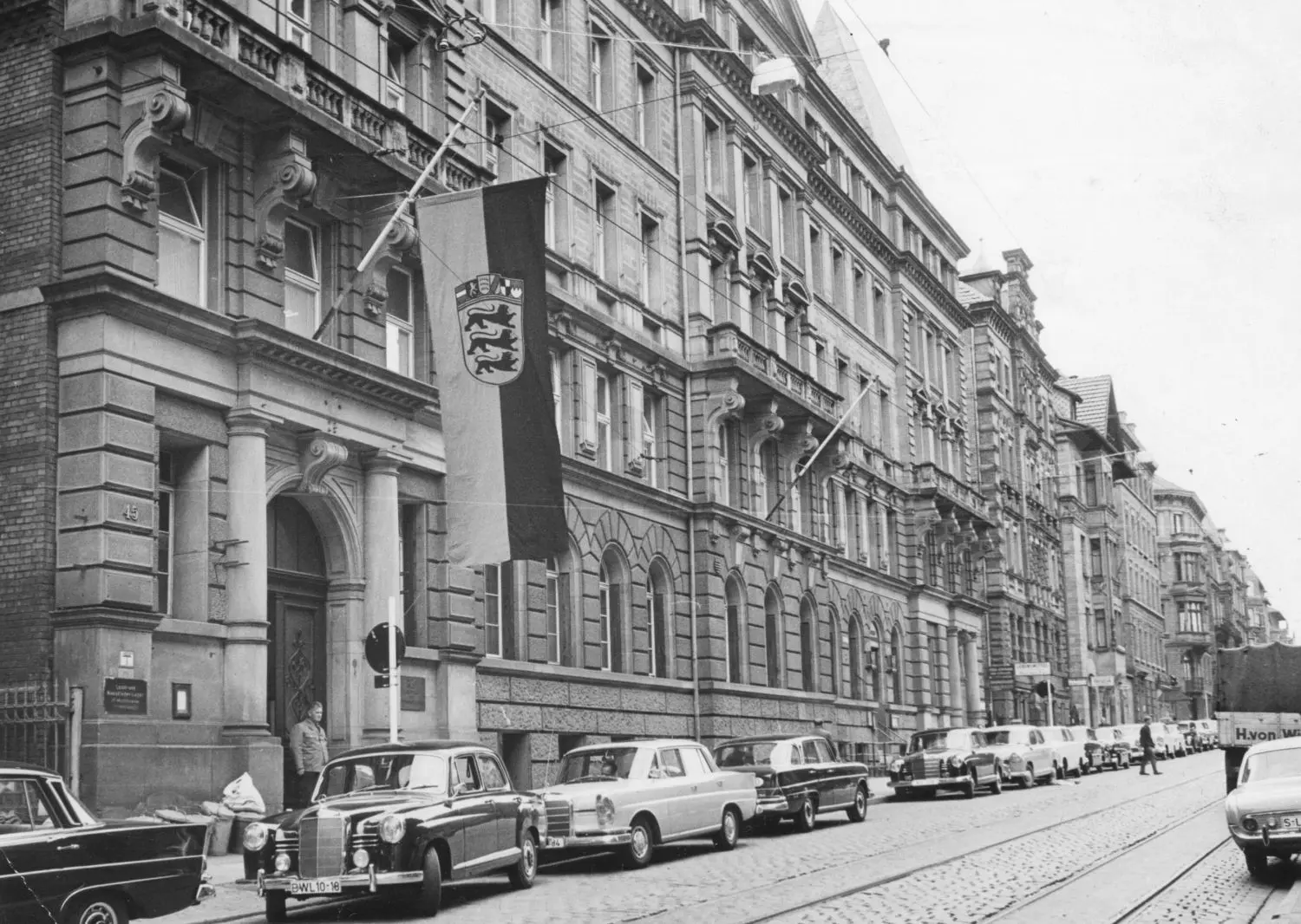 Männerwohnheim, Gestapo-Zentrale, Landtagsgebäude und Theater: Das Gebäude in der Stuttgarter Heusteigstraße hat eine bewegte Geschichte.