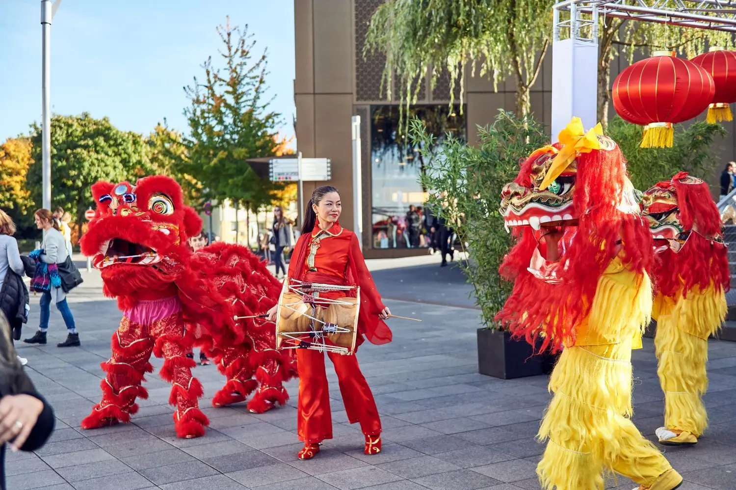 Die Outletcity feiert am Samstag das chinesische Neujahrsfest.