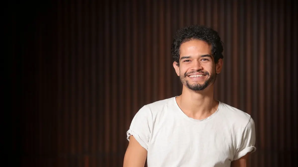 Seit drei Jahren in der Compagnie: Gabriel Mathéo Bellucci (25) aus Brasilien.
Die Tänzerinnen und Tänzer des Theaters Ulm - Vorschau auf "Nussknacker"-Premiere