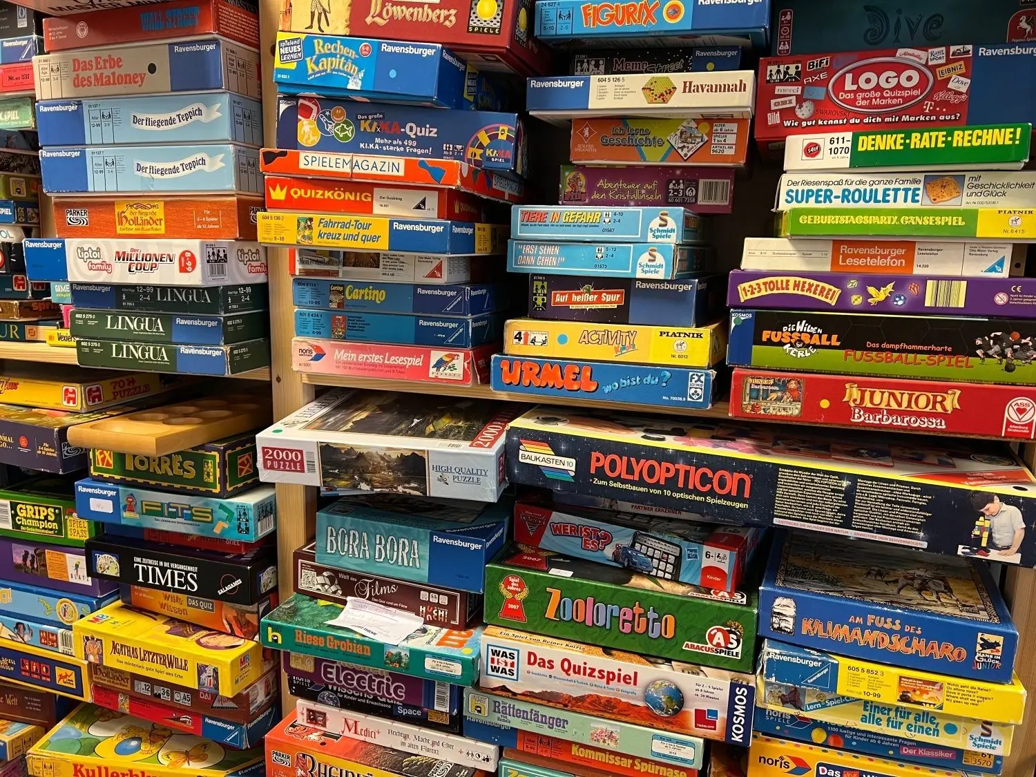 Spieltrieb-Befriedigung im Kaufhaus der Dinge