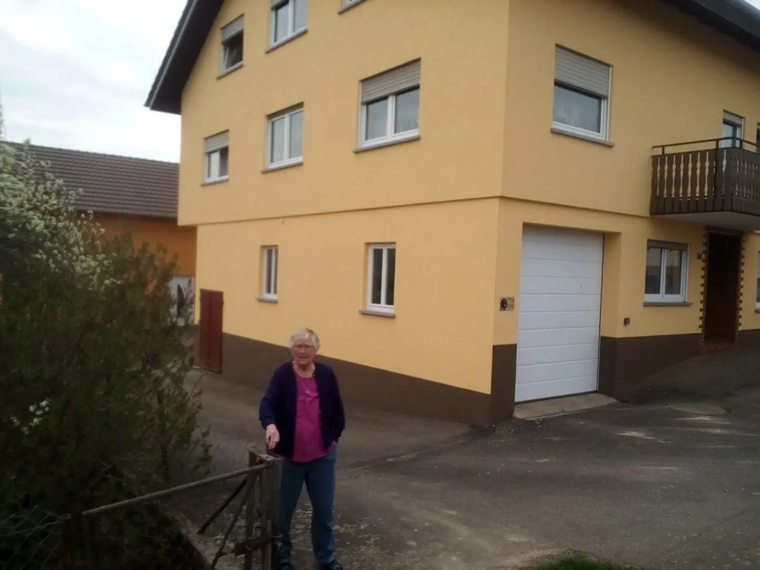 Am Tag danach in Boxberg-Bobstadt: Nachbarin Hildegard Weckesser hat alles hautnah miterlebt