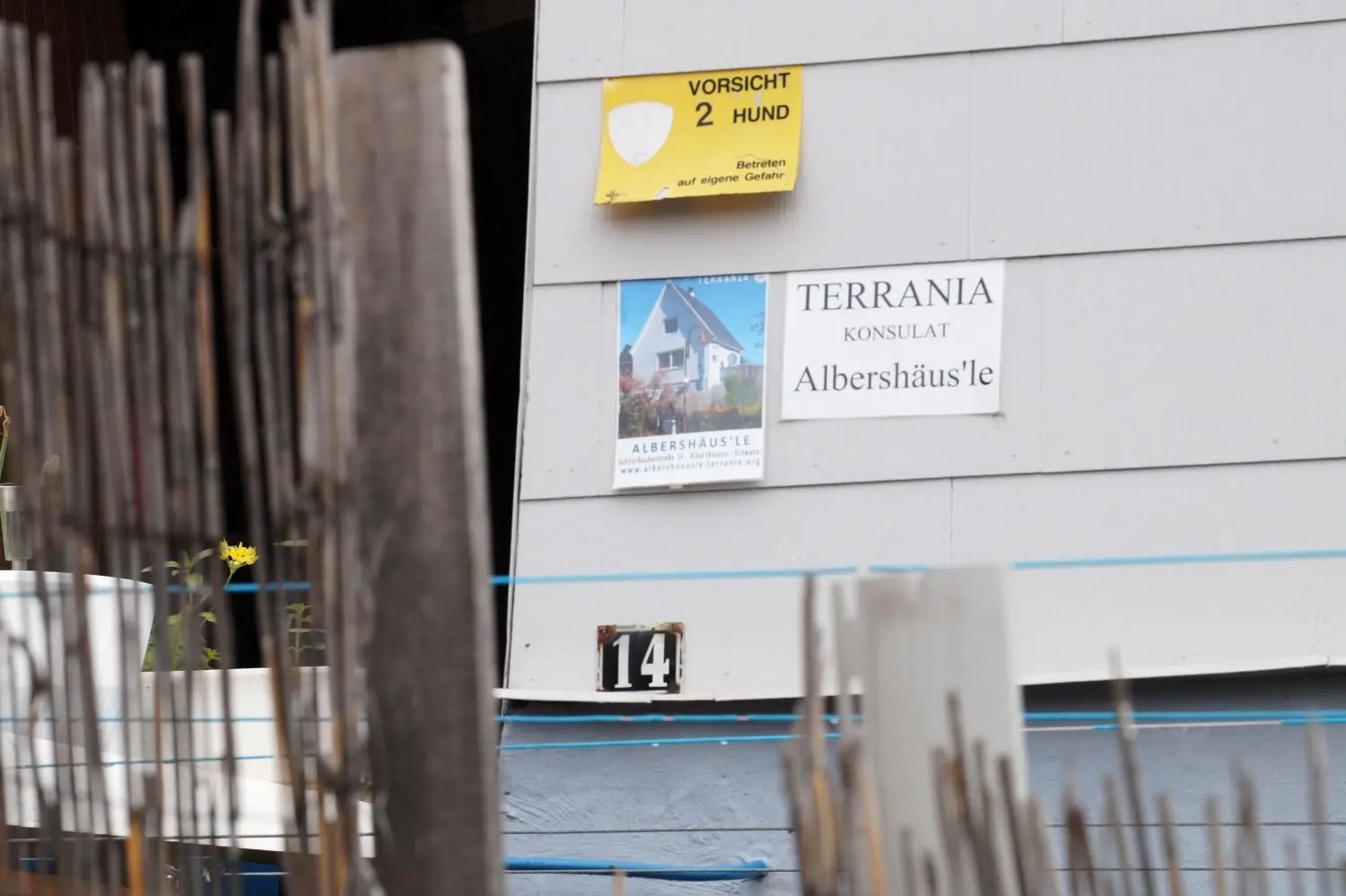 Das ehemalige „Konsulat“ von Terrania in Albershausen.