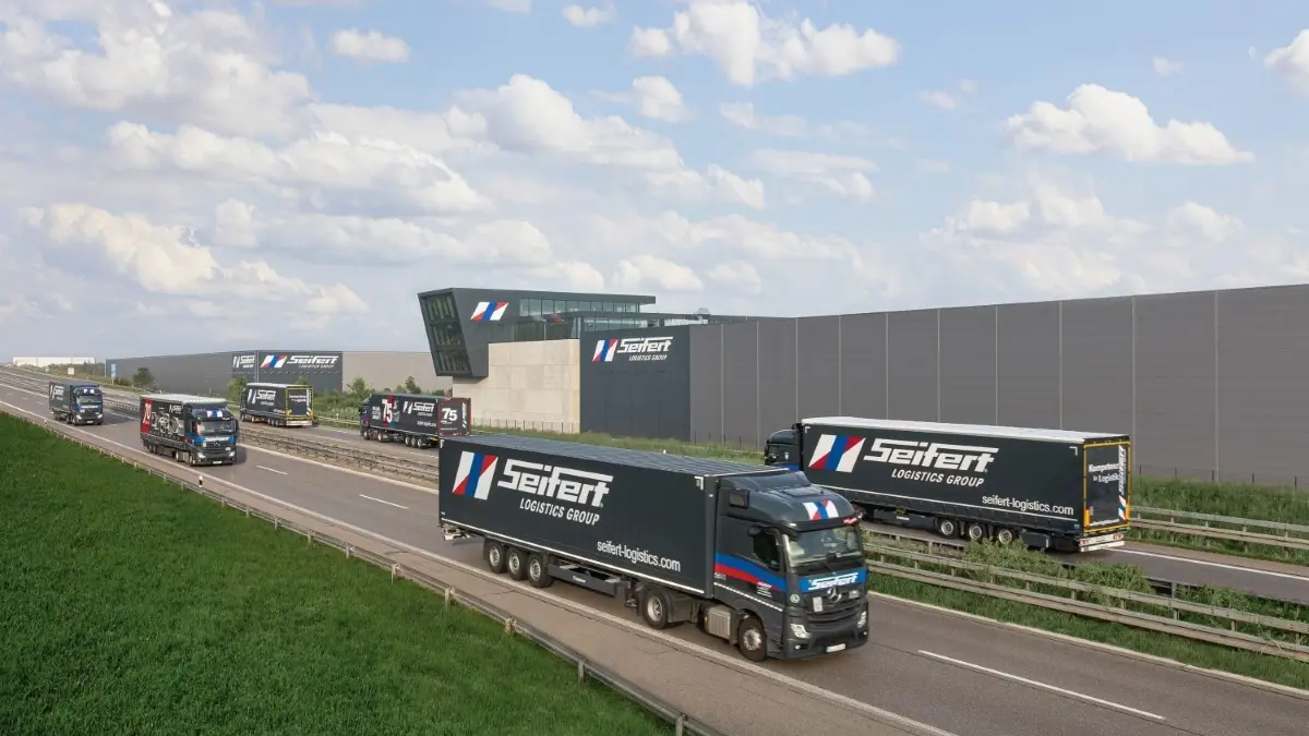 Vor wenigen Monaten eröffnet: Das neue Logistikzentrum im Ulmer Norden.⇥
Neues Logistik Zentrum Ulm Nord von Seifert Logistics