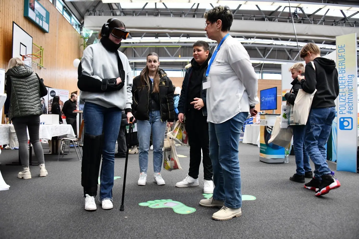Nach zweijähriger Zwangspause fand am Freitag wieder ein regionaler Ausbildungstag mit Messe in Präsenz statt. Viele Unternehmen teilten dabei eine Sorge: Es fehlt am Nachwuchs.