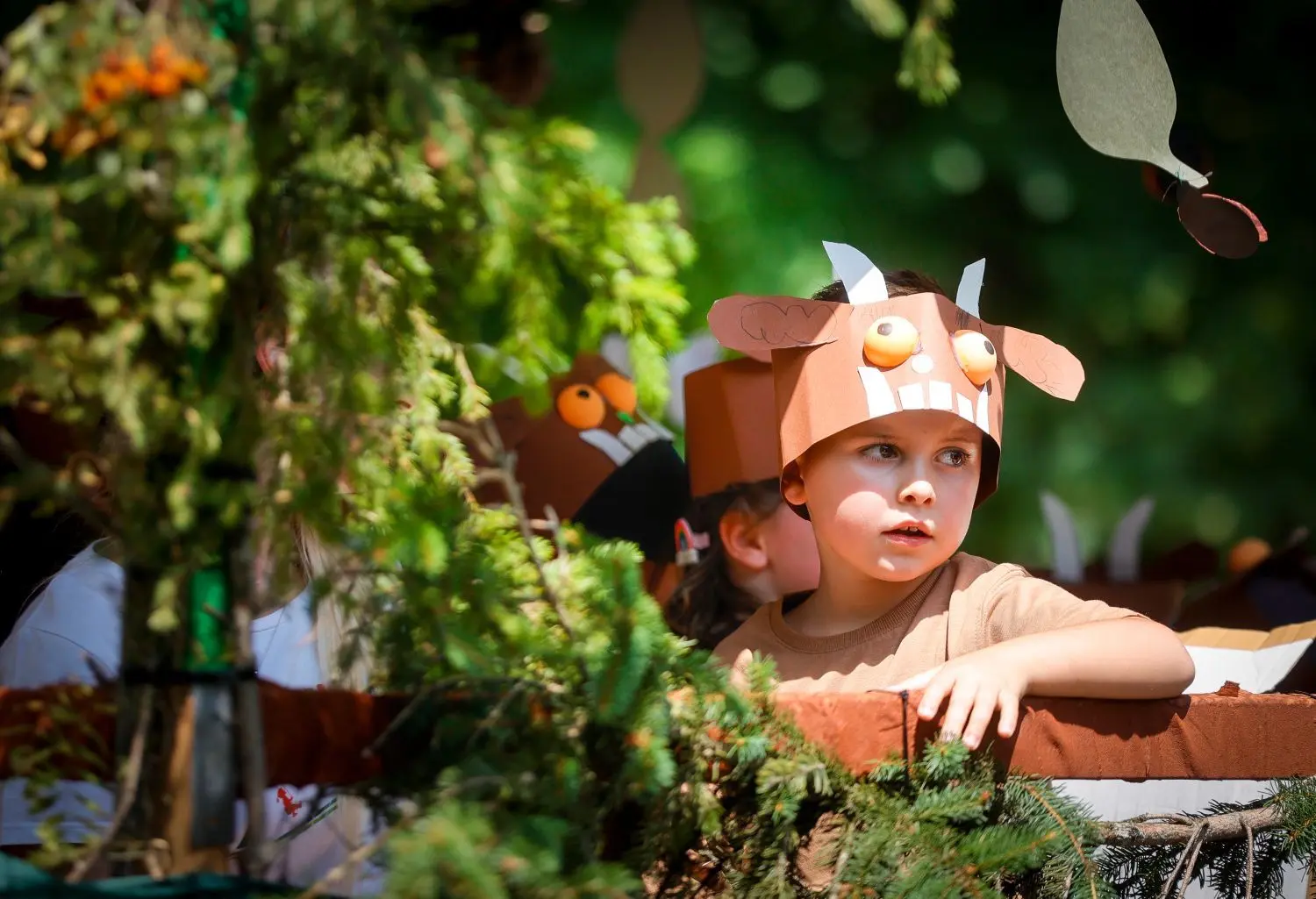Blaubeuren - Kinderfest: Umzugswagen.