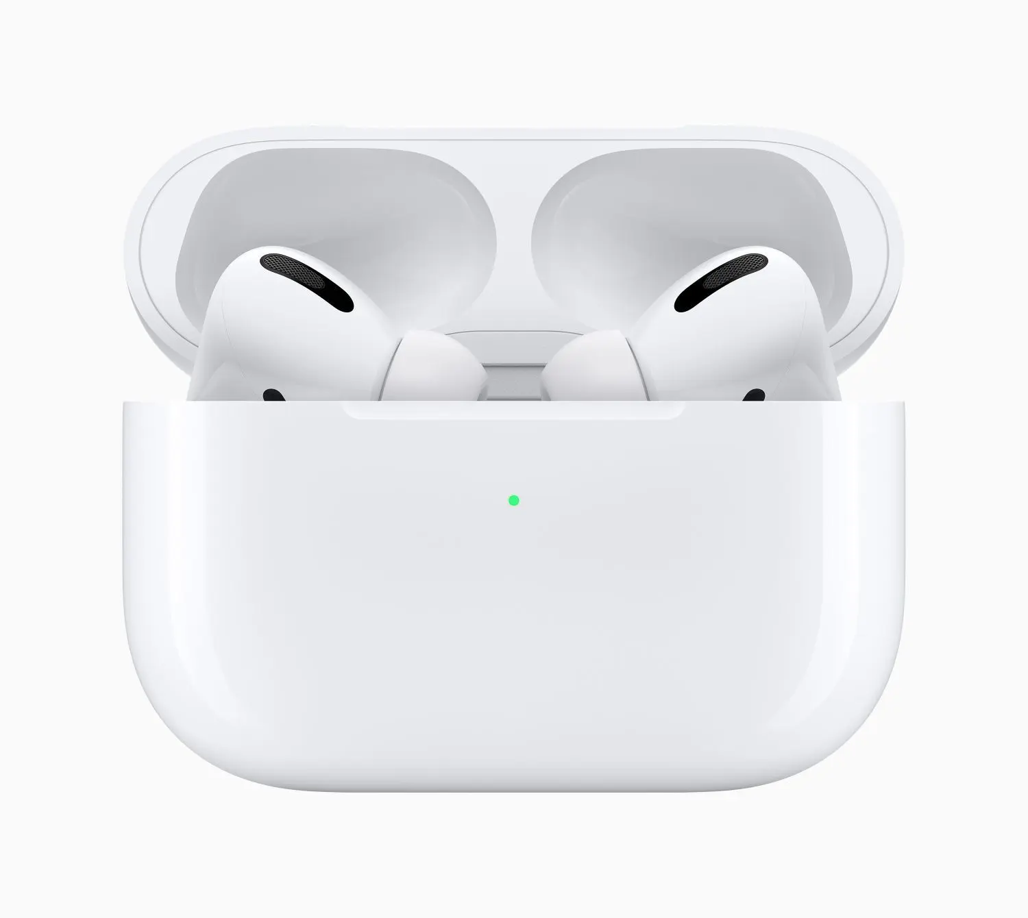 Auch die neuen Modelle werden in einem Case geliefert, in dem sie aufgeladen werden können. Apple verspricht eine Gesamtlaufzeit von 24 Stunden.