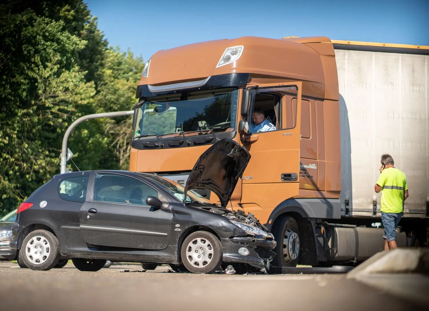 Am Mittwochmorgen ereignete sich in Ulm ein Unfall.