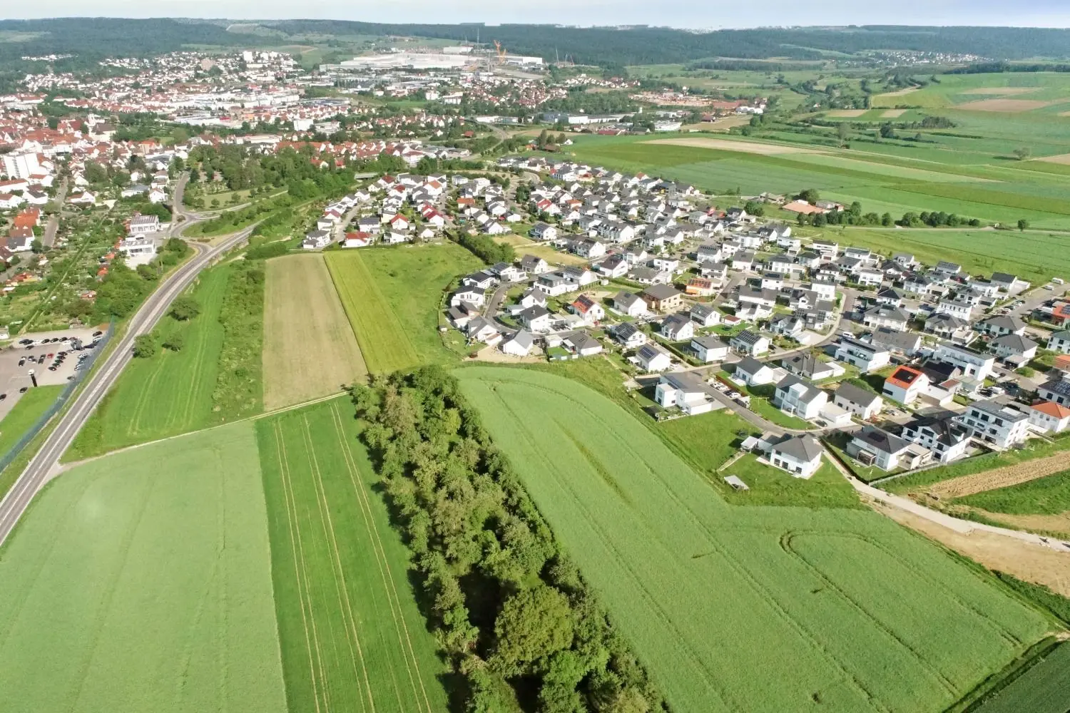 Neue Baugebiete (hier in Ehingen) sind in der Region gesucht.