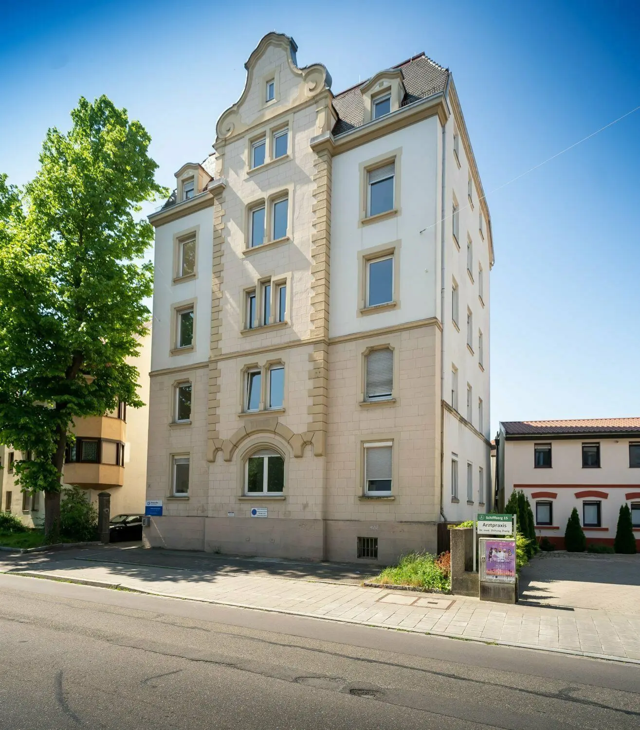 Das Haus Münchner Straße 18.