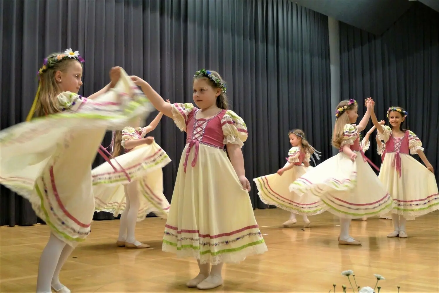 Herzallerliebst waren die Darbietungen der Tanzschule Reinicke beim Festbankett – sowie auch an beiden Tagen der Kunst und Kultur.