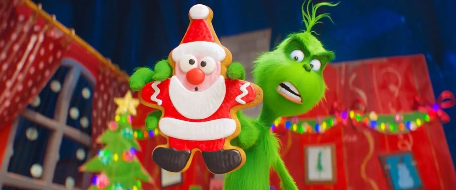 Der Grinch im gleichnamigen Kinofilm von 2018. Er ist im Abo von Amazon Prime und Netflix frei zu streamen.