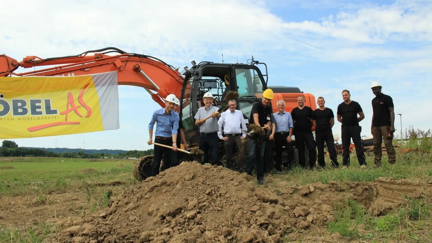 Möbel AS in Schwäbisch Hall: 4100 Quadratmeter: Neues Verkaufs-Gebäude wird im Gewerbepark gebaut