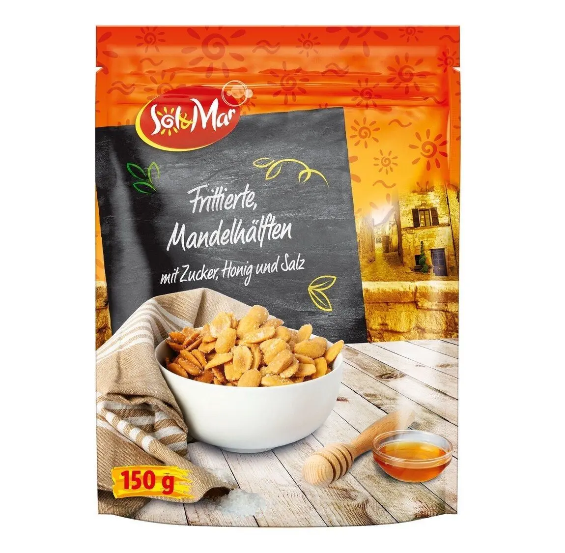 Der spanische Hersteller „Borges Agricultural & Industrial Nuts, S.A.“ informiert über einen Warenrückruf des Produktes „Sol&Mar Frittierte Mandelhälften mit Zucker, Honig und Salz, 150 g“.