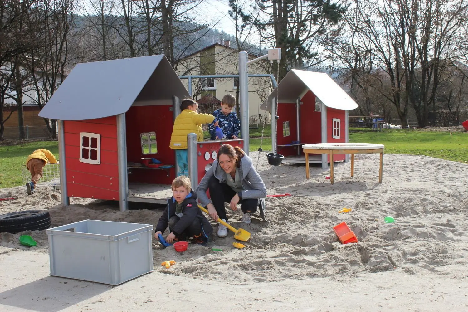  Foto zu Kindergarten Rangendingen: Ab sofort viel Zeit an der frischen Luft 