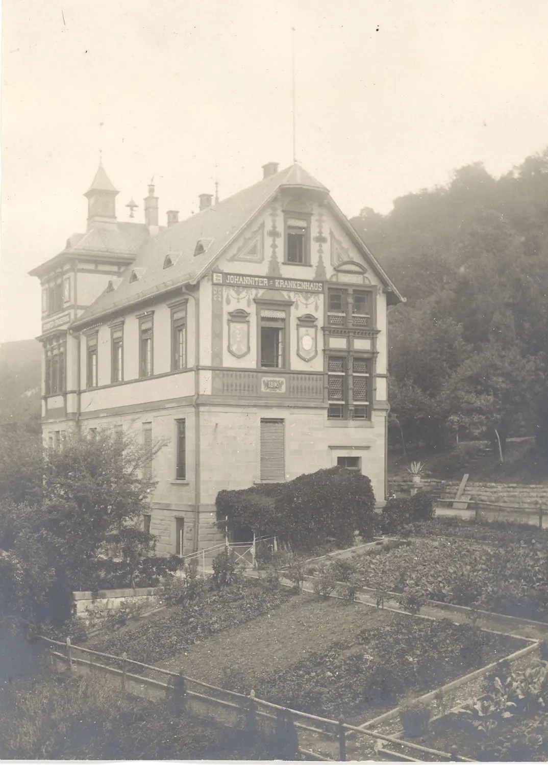 Das Johanniterhaus im Diak 1890.